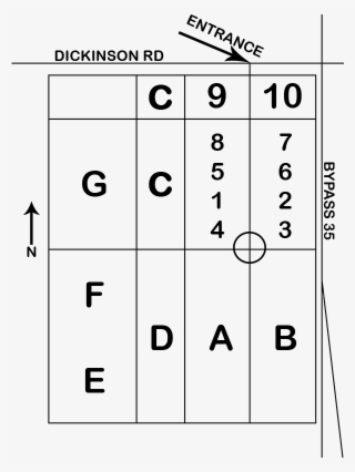 Confederate Cemetery Association Map #7478994