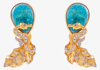 Seahorse Ear Stud #7479166