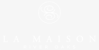 La Maison White Logo Design At La Maison River Oaks #7479323