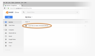 Double-cliquez Sur Le Dossier Fichiers Avast #7480240