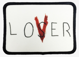 It Movie Loser Lover Iron-on Patch #7480301