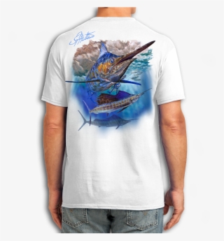 Blue Marlin Sailfish Cotton Feel Tech #7480613