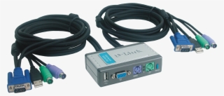 Switch De 2 Puertos Para Teclado, Video Y Ratón Puerto #7481563