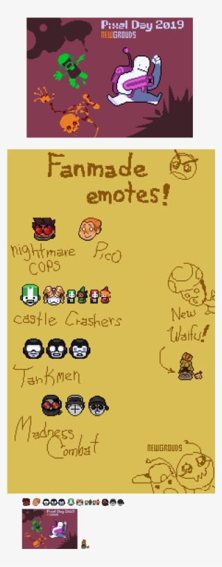 Pixel Day 2019 & Fanmade Emotes #7481822