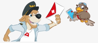 Bernie With A Letter And Lexi With A Smartphone In #7482232