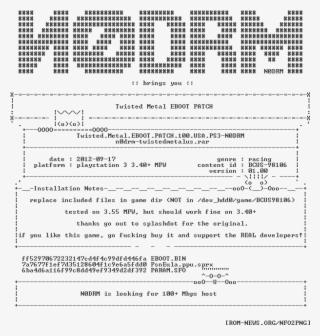Twisted - Metal - Eboot - Patch - 100 - Usa - Ps3-n0drm #7482743