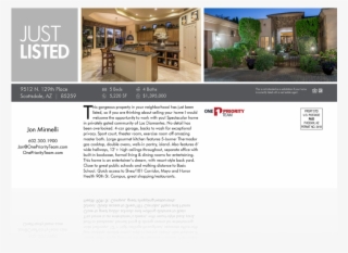 Just Listed Postcard #7484146 Just Listed Postcard #7484146