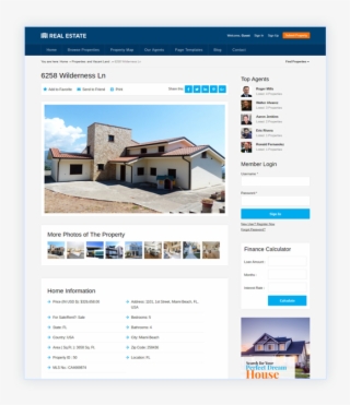 The Property Detail Page Acts As An Individual Portfolio #7484374