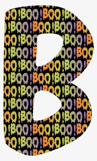 B *✿*letras Boo #7488561