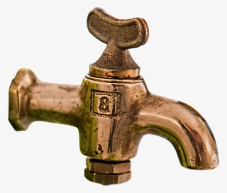 Tap, Brass, Brass Faucet, Faucet, Isolated, Png #7491291