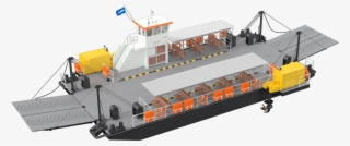 Easy Access Of Modular Ferry Allows Good And Safe Maintenance, #7499444