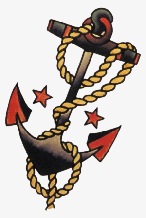 Sailor Jerry Vintage Tattoo Designs, Anchors And Stars - Sailor Jerry Anchor Tattoo #750225 Sailor Jerry Vintage Tattoo Designs, Anchors And Stars - Sailor Jerry Anchor Tattoo #750225