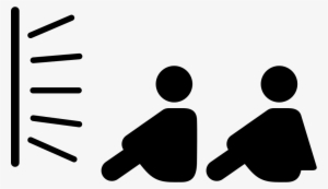 Couple Of Brothers Sitting Watching Tv Comments - Watching Tv Silhouette Png #750323