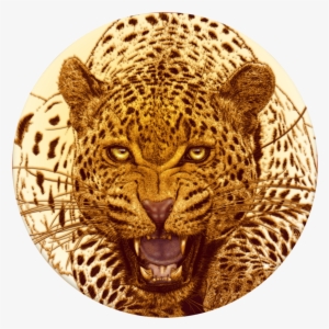 Leopard Leopard By Skeetland-d5nv14l - Leopard Cheetah Art Large Doormat Neoprene Backing #750469