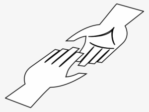 White Hands With Black Lining Clip Art 3yoflu Clipart - Clip Art #750555