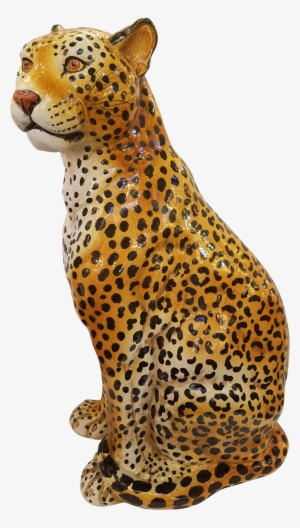 M#century Modern Italian Ceramic Leopard - Ceramic #750635