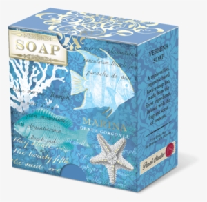 Deep Sea Wonders Soap - Punch Studio Purple Butterfly Green Tea Pleat-wrapped #750663