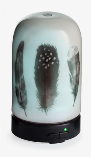 Ultrasonic Diffuser - Feather - Single - Airome Feather Essential Oil Diffuser #750753