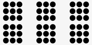 An Image Of Dots Arranged In Groups - Groups Of Dots #751013