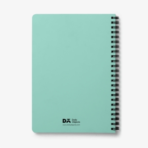 Dailyobjects Romantic Pink Retro Floral Pattern Teal - Spiral #751053