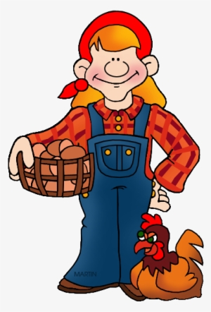 Png Royalty Free Collection Of Wife High Quality Free - Clip Art Woman Farming #751246