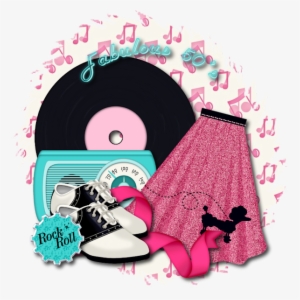 Poodle Skirt Png - 50s Poodle Skirt Png #751372