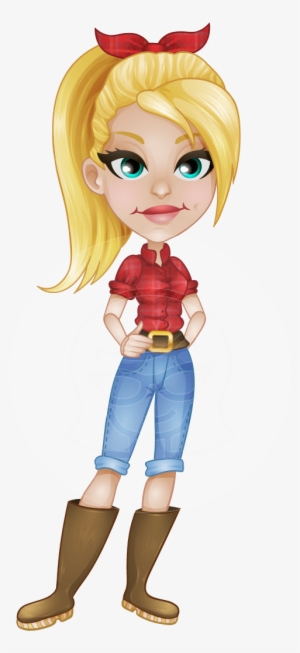 Jpg Library Library Woman Farmer Frames Illustrations - Female Farmer Cartoon #751416