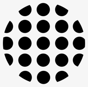 Dots Circular Shape Png Icon Free Download - Circle #751444