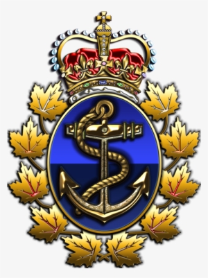 Royal Canadian Navy Badge - Canadian Military Bages Png #751470