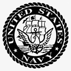 Tell Them To Follow These Simple Directions - Us Navy Logo Black #751574