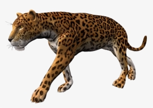 Walking Leopard Png Pic - Elephant Alpha Channel #751911