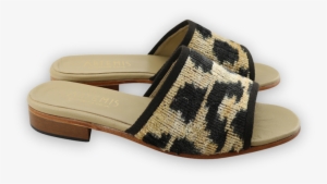 Flip Flop Slippers Fuzzy Leopard Png Flip Flop Slippers - Flip-flops #751968