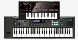 61-note Sequencer Keyboard With Huge Sound Library, - Roland Jd-xi Analog/digital 37-key Synth #752192