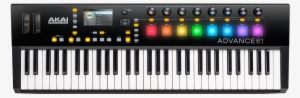 Included With Each Advance Keyboard Is The Virtual - Akai Advance 61 Controller Keyboard #752615
