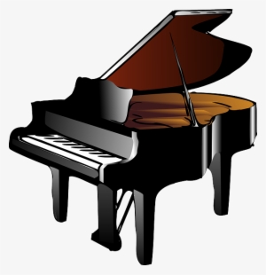 Piano, Music, Keyboard, Open, Cartoon, Musical - Piano Png File #752685