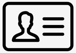 Identification Documents Icon - Icone Carte D Identité #753129