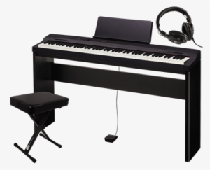 Casio Px 160csu 88 Key Keyboard Bundle - Casio Privia Px160w #753155