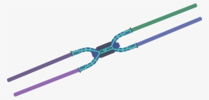 Lightsaber Vector Darth Maul - Quad Bladed Lightsaber #753241