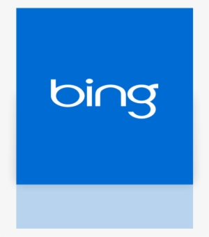 Bing, Mirror, Alt Icon - Bing Logo Black Background #753512