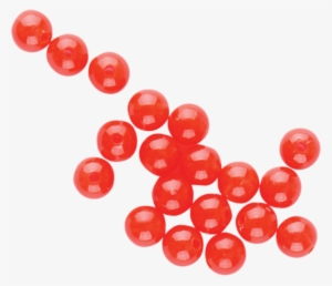 Round Beads Red - Red Beads Png #753857