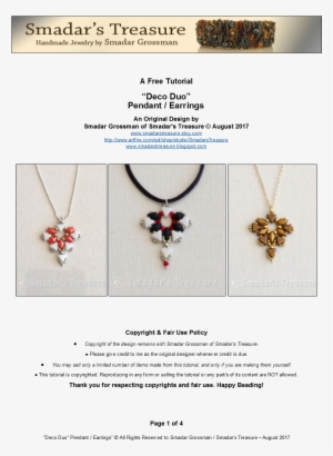 Deco Dup Pendant By Smadar Grossman P1 - Necklace #753930