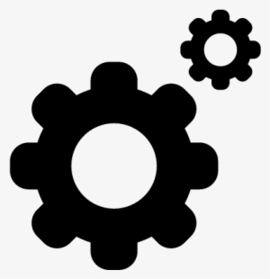 Cogs On Wheels Interface Symbol For Settings Edition - Settings Button #754705