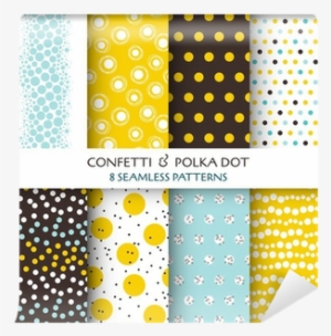 8 Seamless Patterns - Background For The Scrapbook #755058