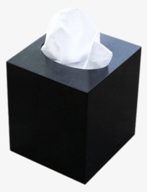 Facial Tissues Cube Box Black - Facial Tissue #755220