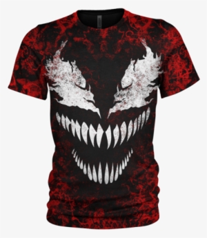 Venom Vs Carnage 3d Shirt - T Shirt In 3d Venom #755435