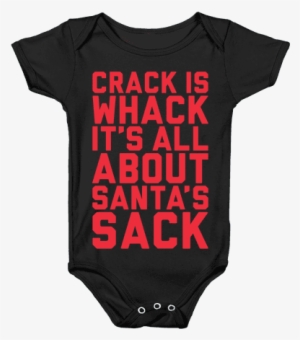 Santa's Sack Baby Onesy - Remembrance Poppy #755482