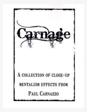 Carnage By Paul Carnazzo - Danger Angel #755600