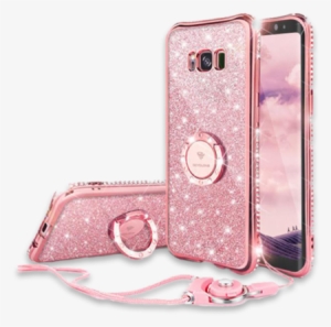 Products/225-bling Diamond Case For Samsung - Cover Para Galaxy S8 #755801