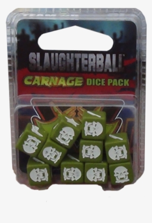 Dicepackcarnage2 - Slaughterball Dice Set Katanas Set De Dados #755944