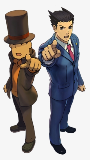 Ace Attorney And Ace Investigator Join Forces - Nintendo 3ds Layton Vs. Wright #756401 Ace Attorney And Ace Investigator Join Forces - Nintendo 3ds Layton Vs. Wright #756401